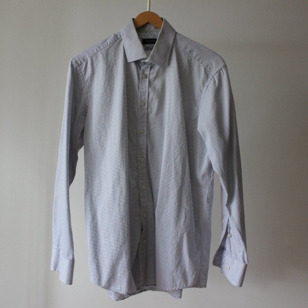 Sand Copenhagen Blue Shirt Size 42